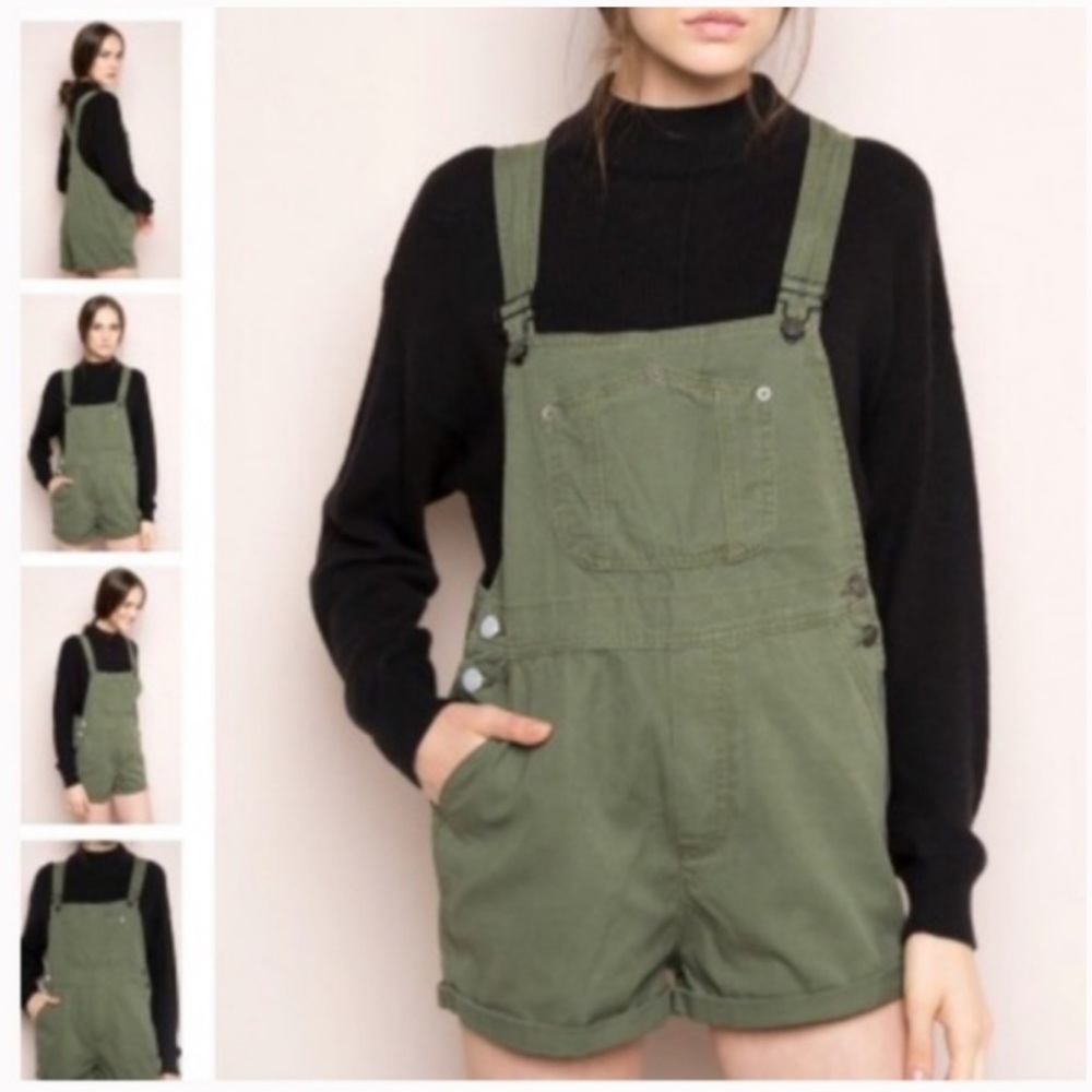 Green overalls